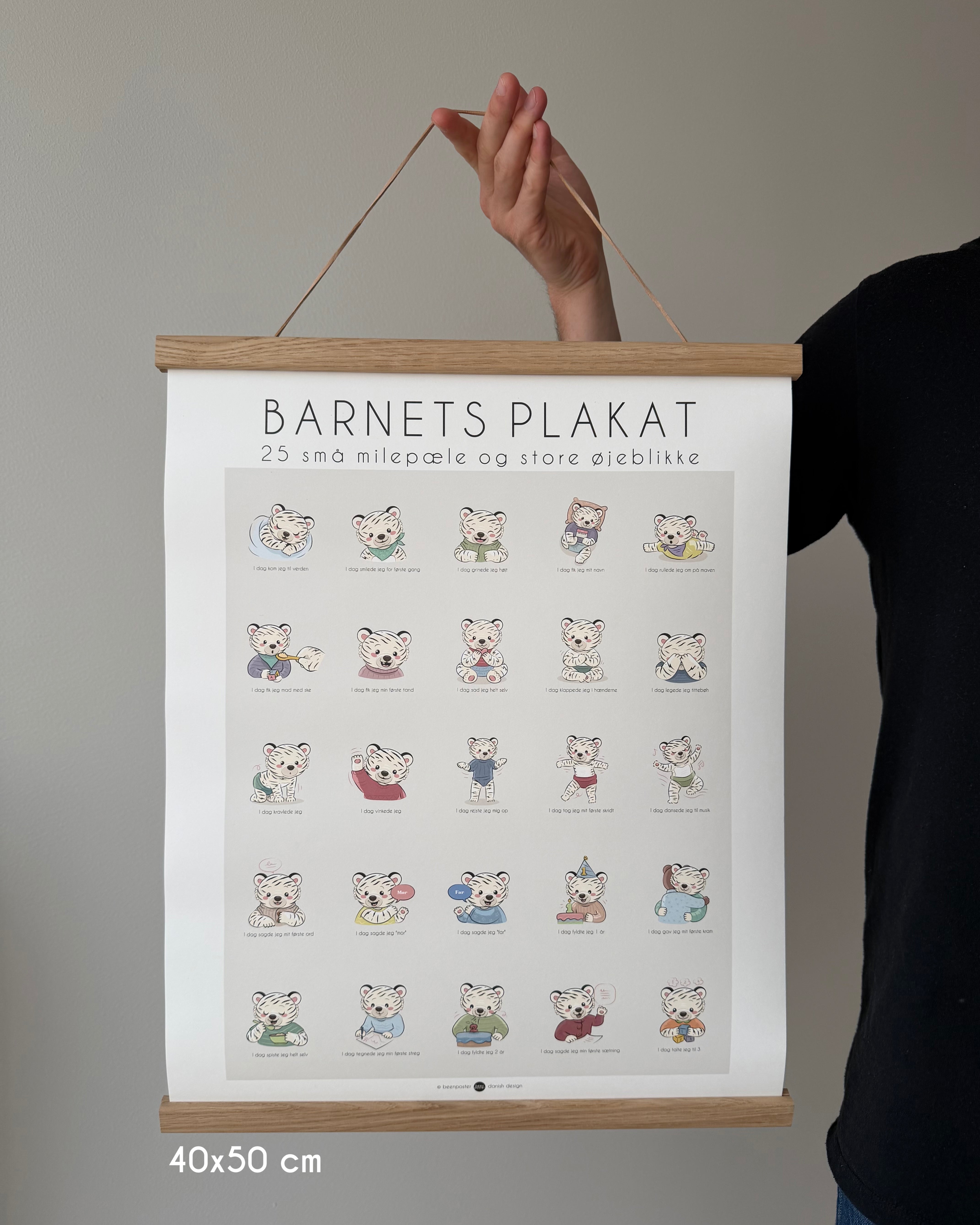 De poster van het kind